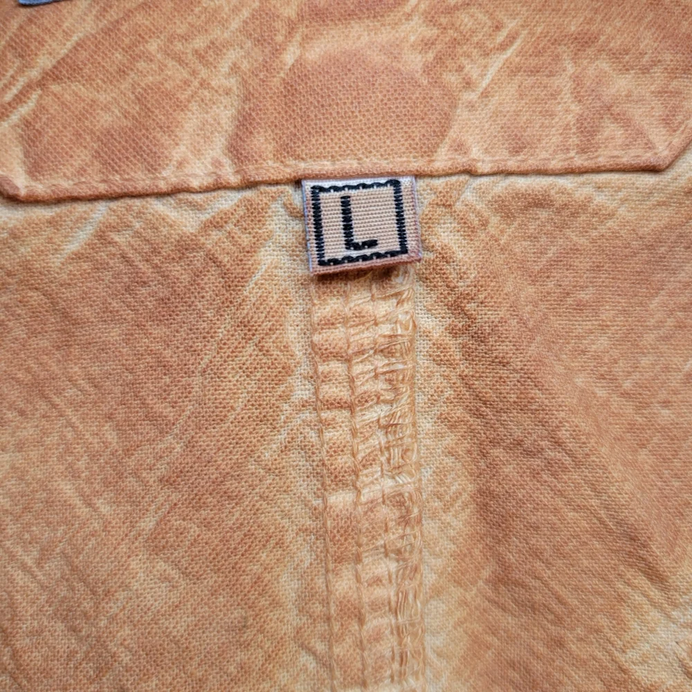 Inca Cottons Peruvian Embroidered Cotton Blouse L Boho Western Cottagecore - Picture 10 of 11
